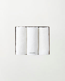 Serviette de bain en lin 3 pièces