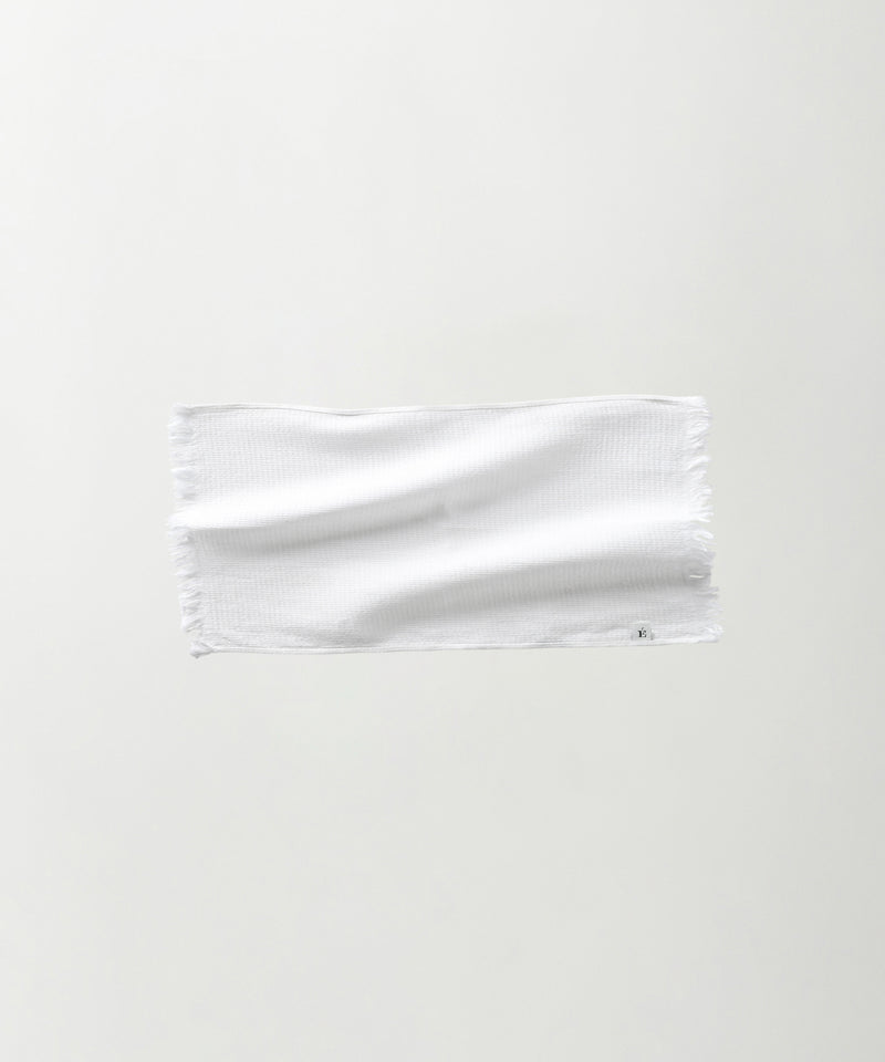 White linen honeycomb cloth