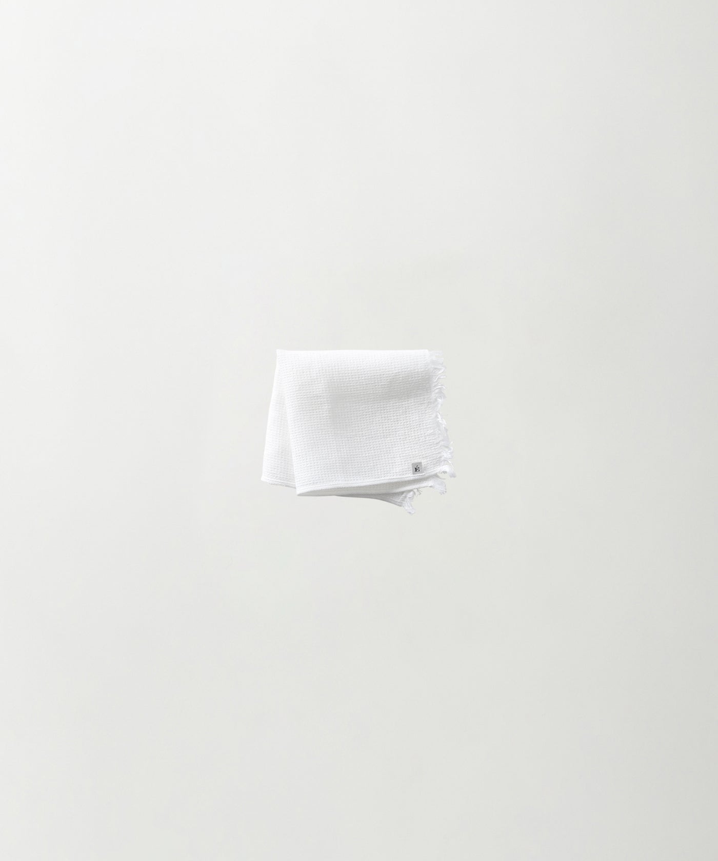 White linen honeycomb cloth – ÉCHAPPER | エシャペ