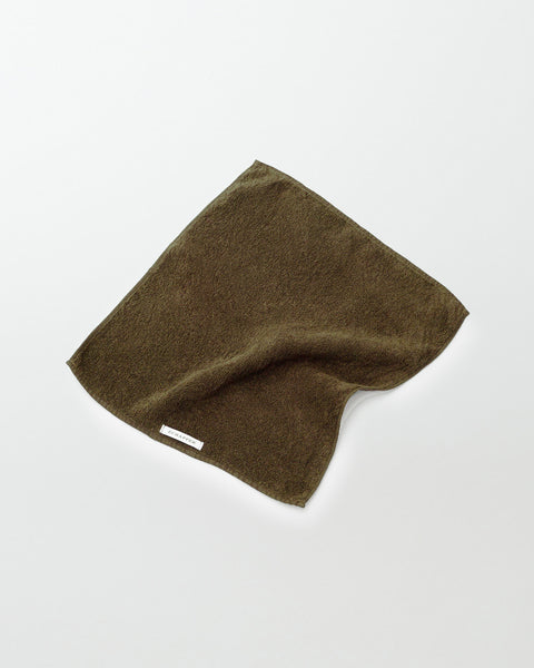 Botanically coloured linen towel – ÉCHAPPER | エシャペ