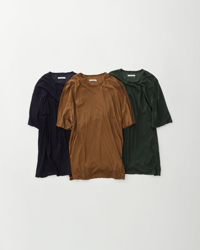Botanically coloured soft cotton T-shirt – ÉCHAPPER | エシャペ