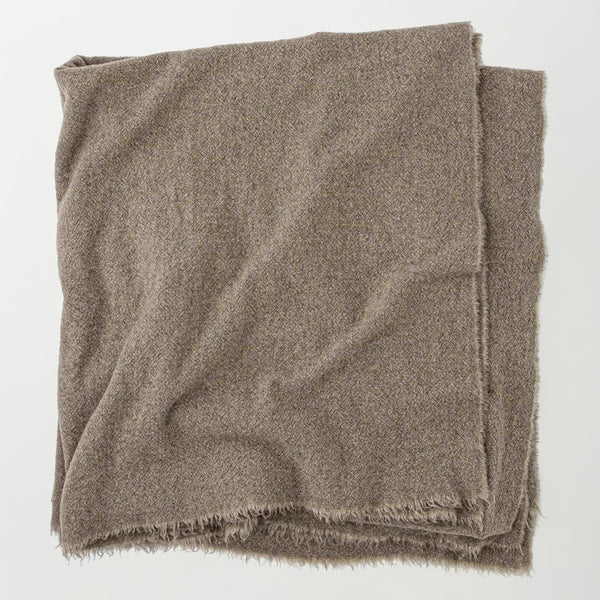 Raw cashmere blanket – ÉCHAPPER | エシャペ