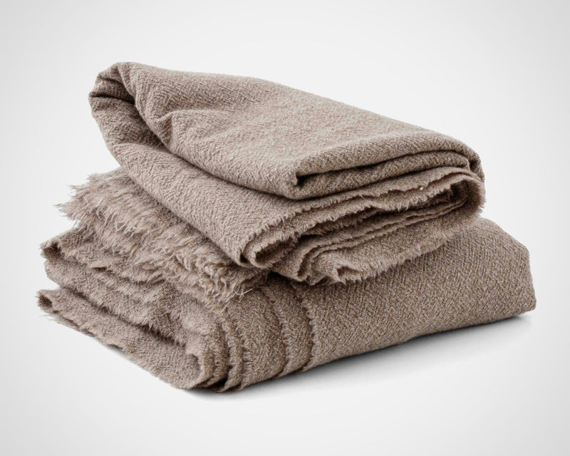 Raw cashmere blanket – ÉCHAPPER | エシャペ