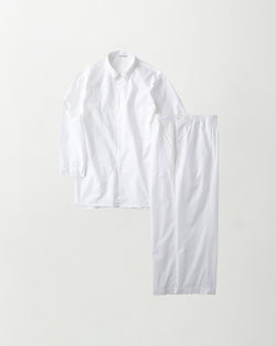 Pyjama de coton blanc